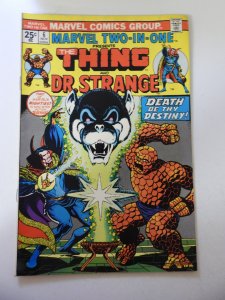 Marvel Two-in-One #6 (1974) VG Condition moisture stain bc MVS Intact