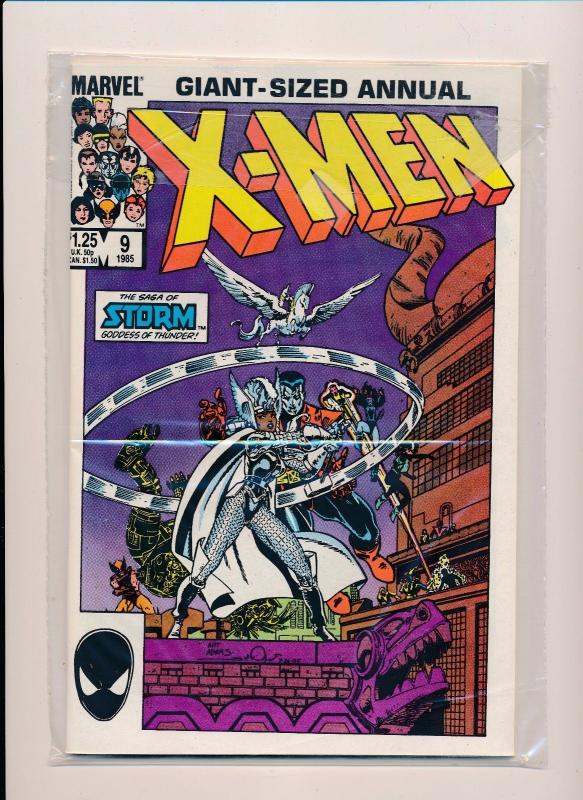 Marvel Giant Sized Annual X-MEN #9 1985 Saga of Storm  VF/NM (SRU699)