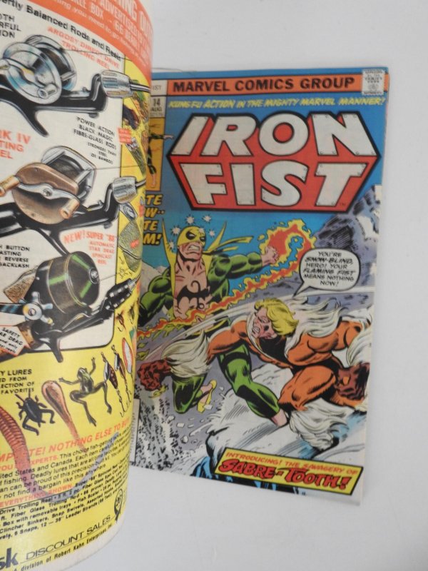 Iron Fist #1-15, Marvel Premiere #15-25 (1975) Iron Fist! Bound Volumes No Cover