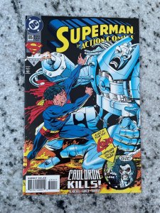 Action Comics # 695 NM 1st Print Variant Cover DC Comic Book Superman 11 J863