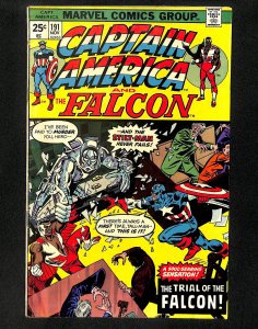 Captain America #191