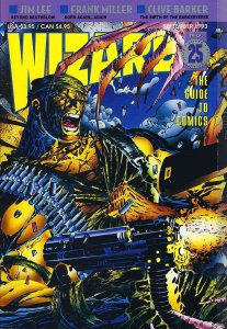 Wizard: The Comics Magazine #25 FN ; Wizard | with Jim Lee Deathblow poster