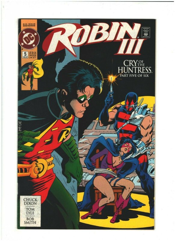Robin III Cry of the Huntress #5 VF 8.0 DC Comics 1993 vs. KGBeast