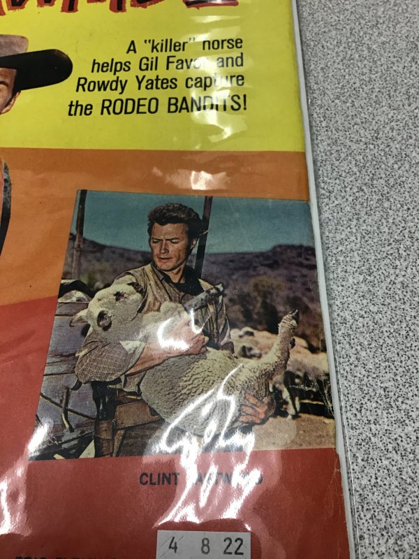 Rawhide #1 (1963) First Issue, RARE! Clint Eastwood, Great Condition !
