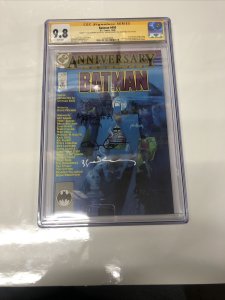 Batman (1986) #400 (CGC 9.8) Signed Rick Leonardi • Arthur Adams • Sienkiewicz