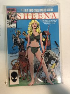 Sheena (1984) # 1-2 In A Two Issue Limited Series (VF/NM) Marvel Comics
