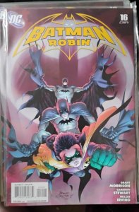 BATMAN AND ROBIN # 16  2010 DC COMICS  grant  MORRISON joker bruce wayne returns