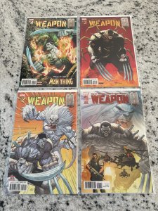 Lot Of 4 Weapon H Marvel Comic Books # 1 2 3 4 NM 1st Prints X-Men 4 J432