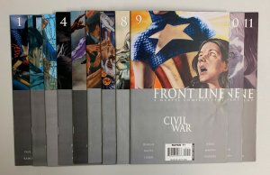 Civil War Front Line #1-11 Set (Marvel 2006) Paul Jenkins (7.0-9.0)