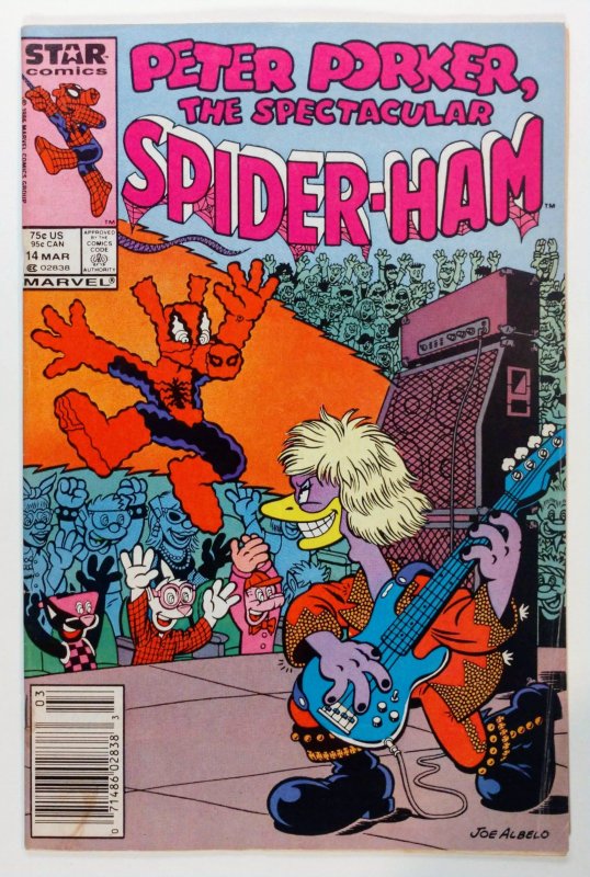 Peter Porker, The Spectacular Spider-Ham #14 Newsstand (1987)