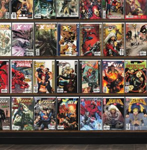 Huge Lot 140+ Comics with Action Comics, X-Men, Adventures Of Superman & More!