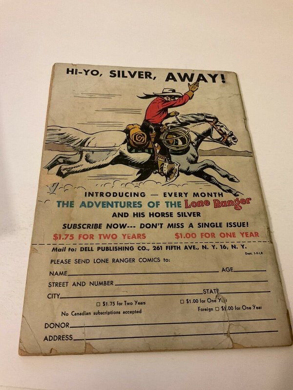 The Lone Ranger 7 Gd Good 2.0 Dell