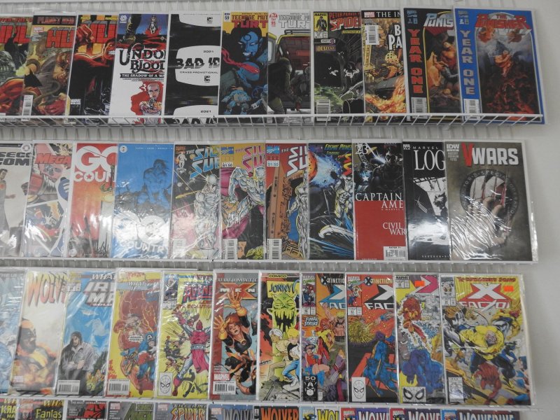 Huge Lot of 150+ Comics W/ Wolverine, Silver Surfer, Hulk! Avg. VF Condition!