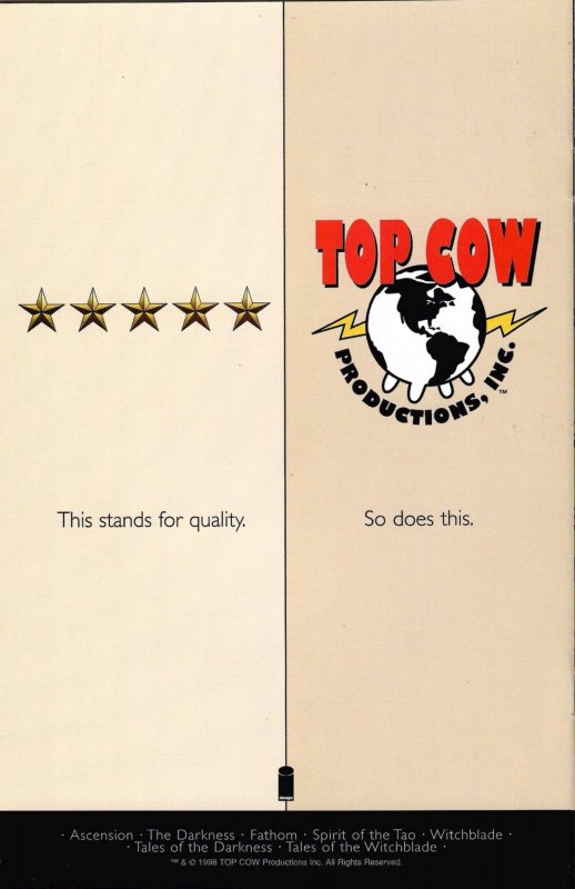 Witchblade #22 (1998) New