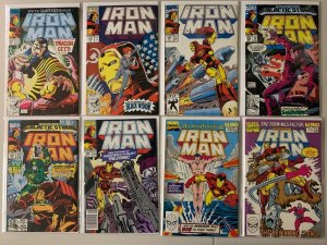 Iron Man comics lot #231-280 + 2 annuals 48 diff avg 6.0 (1988-92)