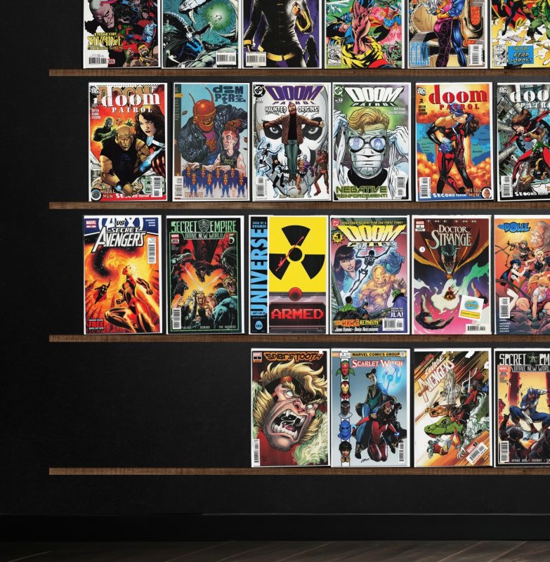 Huge Lot 150+ Comics with Doom Patrol, Doomsday Clock, Secret Invasion & More!