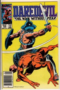 Daredevil #226 (1986) NEWSSTAND EDITION 8.5 VF+