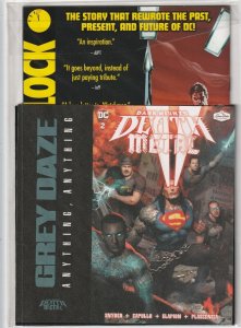 Dark Nights Death Metal # 2 NM Loma Vista Grey Daze Flexi Disk [A2]