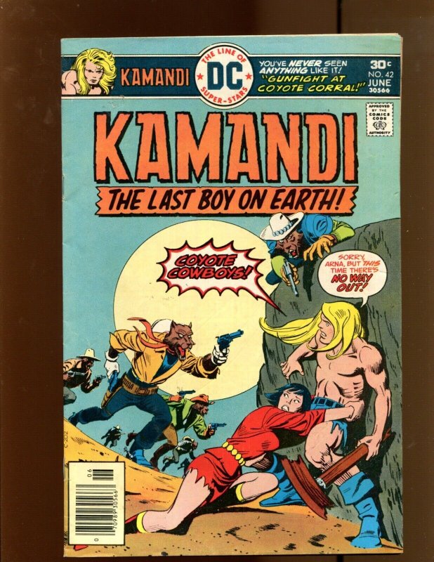 Kamandi Last Boy On Earth #41 &42 - TWO PIECE SET! (4.0/4.5) 1976
