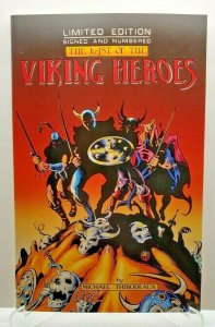 Last of the Viking Heroes Limited Signed Edition #1  1ST NM 1990 TPB