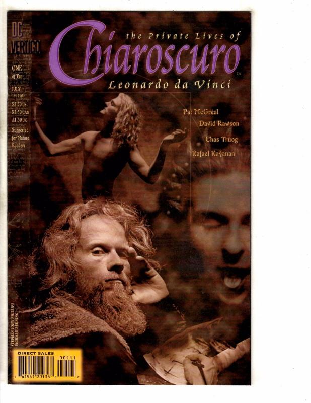 Lot Of 10 Chiaroscuro DC Vertigo Comic Books # 1 2 3 4 5 6 7 8 9 10 Da Vinci PP3