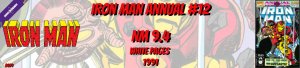 Iron Man Annual 12 NM 9.4 Marvel 1991