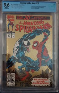 The Amazing Spider-Man #375 9.6 CBCS 1st App She-Venom Venom CVR & App + more