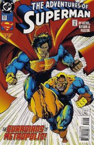 ADVENTURES OF SUPERMAN (1987 DC) #511 CVR A BARRY KITSON