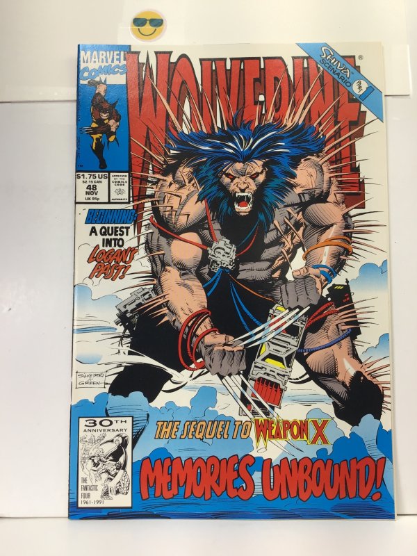 Wolverine #48 (1991) NM weapon X