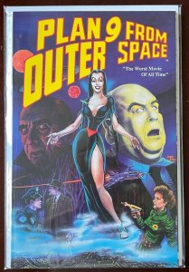 Plan 9 From Outer Space Movie Adaptation #1 Malibu 1st Print 8.0 VF (1990) 