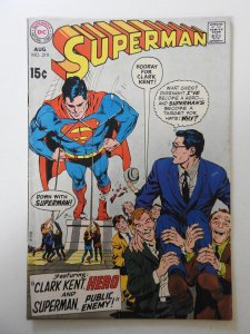 Superman #219  (1969) VG Condition!