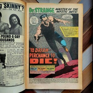 DOCTOR STRANGE #170 VG+ (Marvel 1968) First Cover NIGHTMARE 12-cent Cover ADKINS