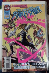 AMAZING  SCARLET SPIDER # 2 1995 MARVEL BAGLEY VARIANT  BEN  REILLY JOYSTICK