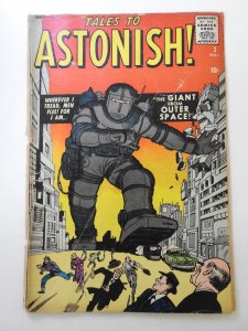 Tales to Astonish #3 (1959) Loose Cover Fair Condition!