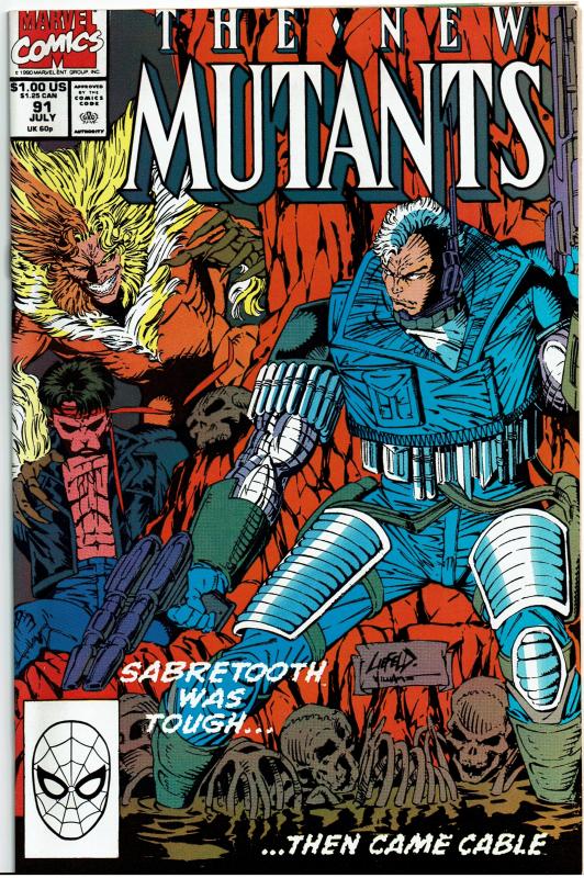 New Mutants #91 - #97, All 9.0 or Better