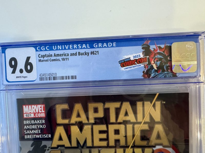 Captain America and Bucky #621 CGC 9.6  (2011)