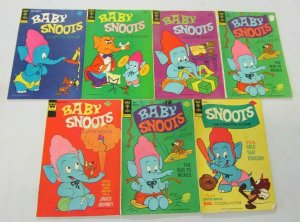 Baby Snoots comic lot Golden Key 14 different books (Silver + Bronze Ages) 