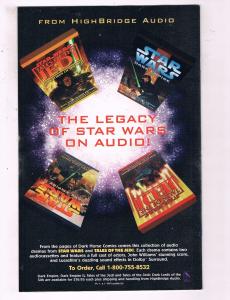 Star Wars Dark Empire #5 Of 6 VF Dark Horse Comics Comic Book DE15