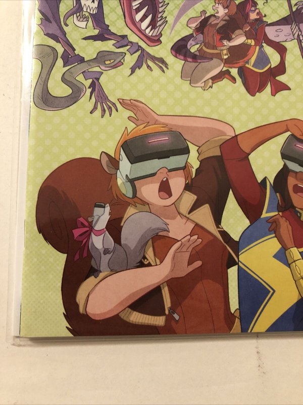 Marvel Rising Ms. Marvel & Squirrel Girl #1 Variant Cover Error RECALLED ISSUE!