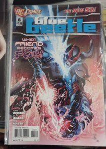 BLUE BEETLE  # 6  2012, DC COMICS  THE NEW 52  SCARAB JAMIE REYES KIRKMAN