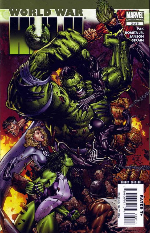 World War Hulk #2 FN ; Marvel