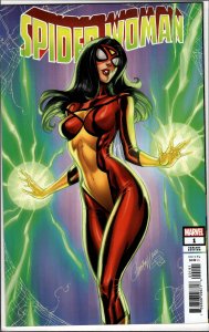 Spider-Woman #1 Campbell Virgin Cover (2020) Spider-Woman [Key Issue]