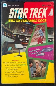 STAR TREK THE ENTERPRISE LOGS GOLDEN PRESS VOL. 1 VG/FN 1976 REP. #1-8