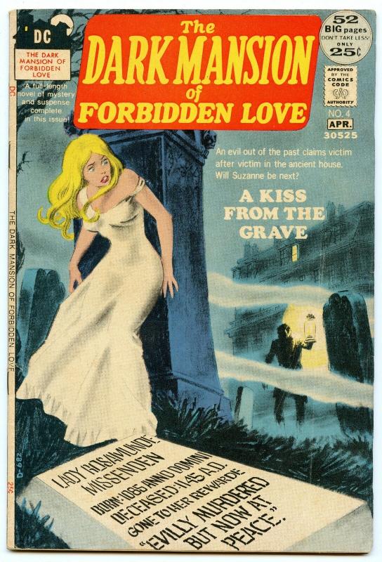 Dark Mansion of Forbidden Love 4 Apr 1972 VG+ (4.5)