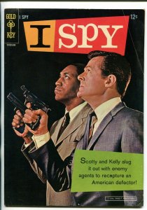 I SPY #1  1966-GOLD KEY-1ST ISSUE-ROBERT CULP-BILL COSBY-TV PHOTO COVER-vg+