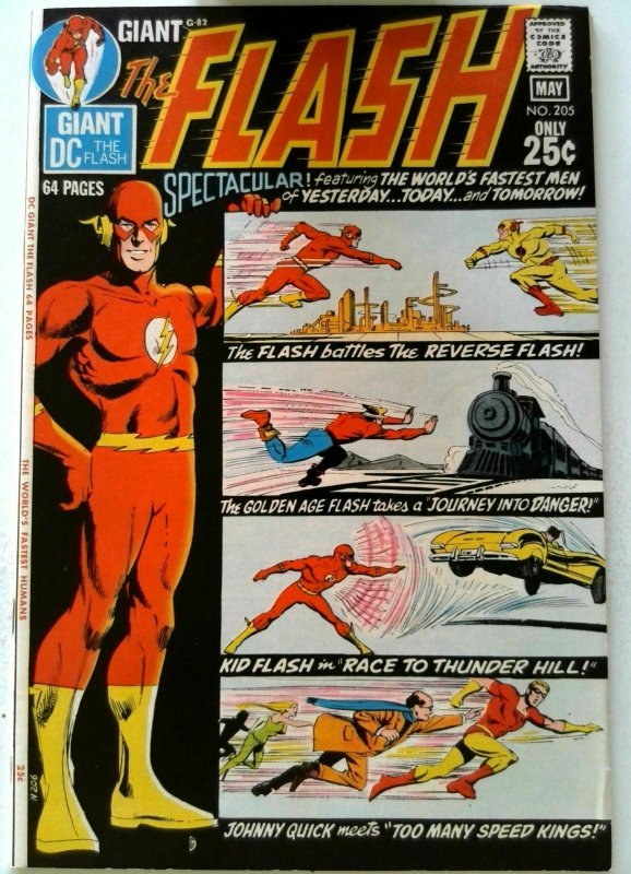 Flash #205 DC 1971 VF+ Bronze Age 1st Printing Comic Book