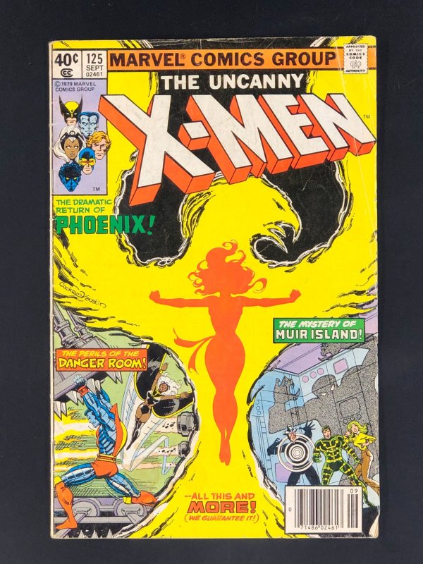 The X-Men #125 (1979) GD/VG 1st Cameo App of Proteus / Return of Pheonix