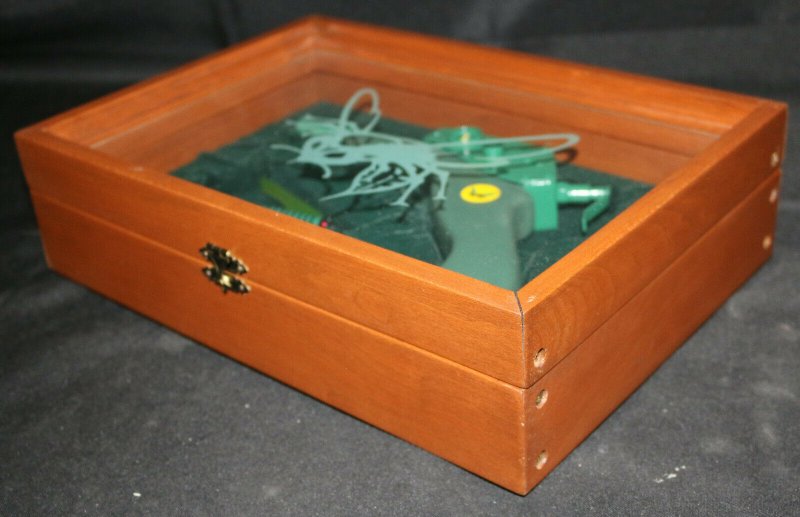 The Green Hornet Handmade Stinger in Wooden Display Case