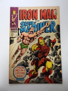 Iron Man & Sub-Mariner (1968) VG/FN condition