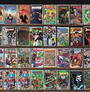 Huge Lot 150+ Comics with Checkmate, The Shadow, The Comet & More!